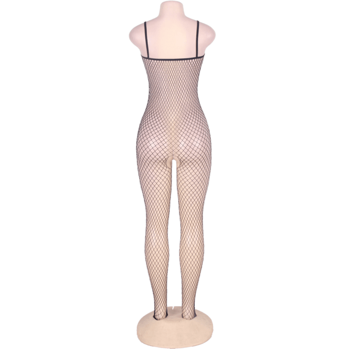 QUEEN LINGERIE - BODYSTOCKING MIT BAND MIT AUSSCHNITT S/L - INTIM SPACE Online Sexshop