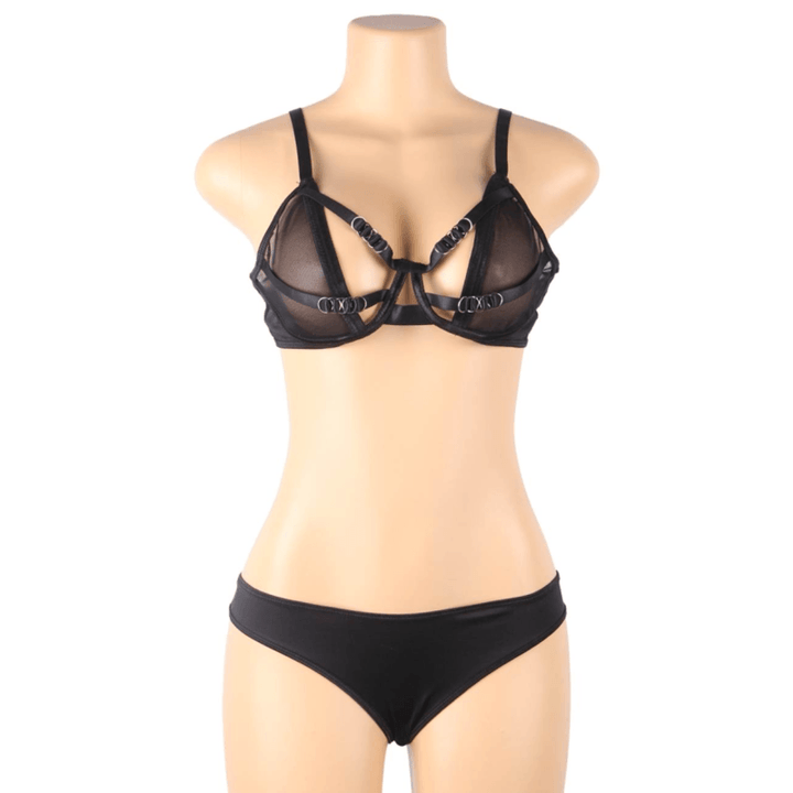 QUEEN LINGERIE - ZWEITEILIGES SET S/M - INTIM SPACE Online Sexshop