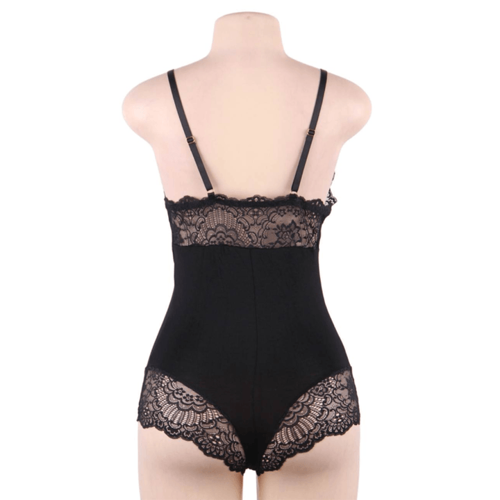 QUEEN LINGERIE - SPITZEN-TEDDY L/XL - INTIM SPACE Online Sexshop