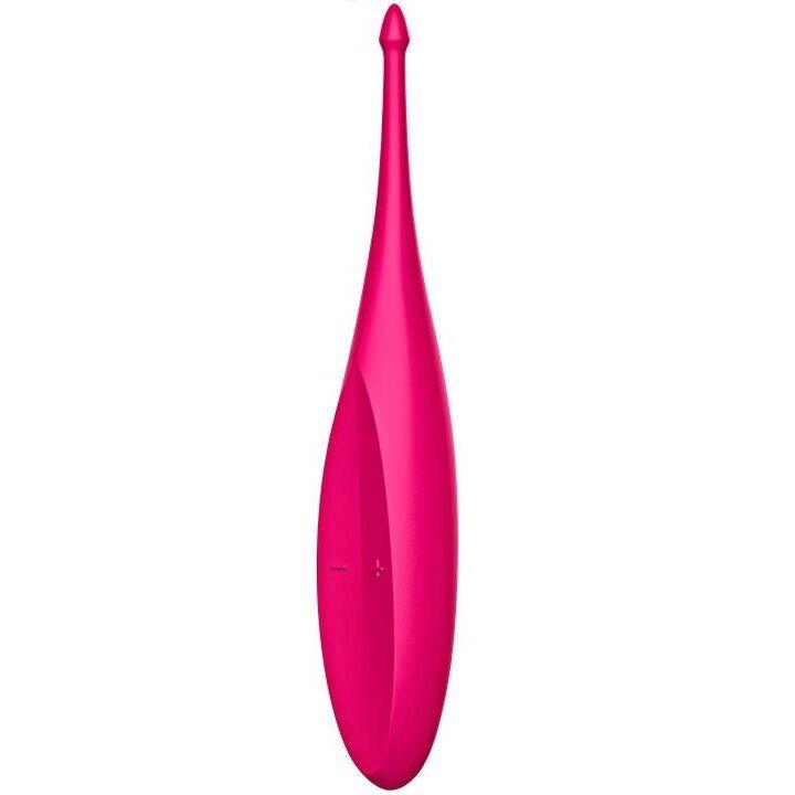 SATISFYER - TWIRLING FUN TIP VIBRATOR ROSA - INTIM SPACE Online Sexshop