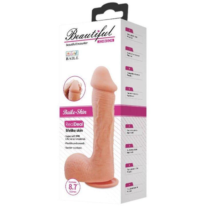 BAILE - JOHNSON REALISTISCHER HAUTDILDO 22 CM - INTIM SPACE Online Sexshop