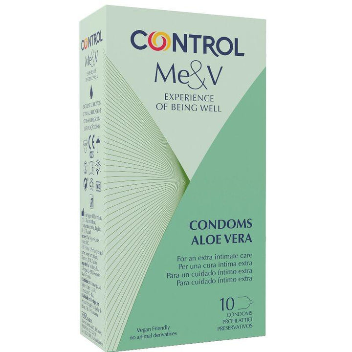 CONTROL - KONDOME MIT ALOE VERA 10 EINHEITEN - INTIM SPACE Online Sexshop