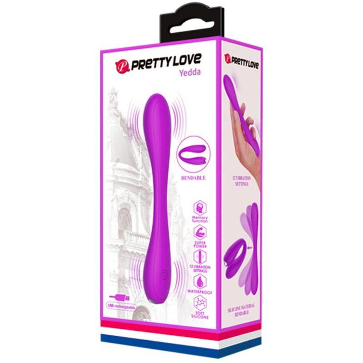 PRETTY LOVE - YEDDA FLEXIBLER VIBRATOR - INTIM SPACE Online Sexshop