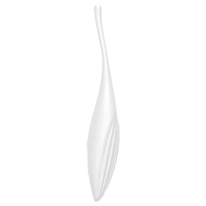 SATISFYER - TWIRLING JOY CLIT TIP VIBRATOR WEISS - INTIM SPACE Online Sexshop