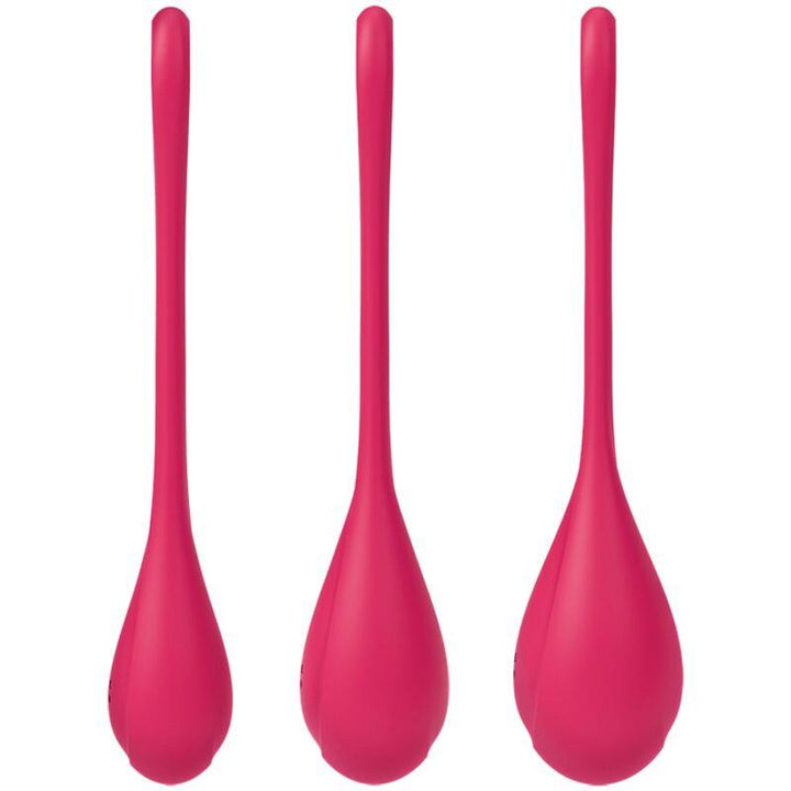 SATISFYER - YONI POWER - TRAININGSSET ROT - INTIM SPACE Online Sexshop