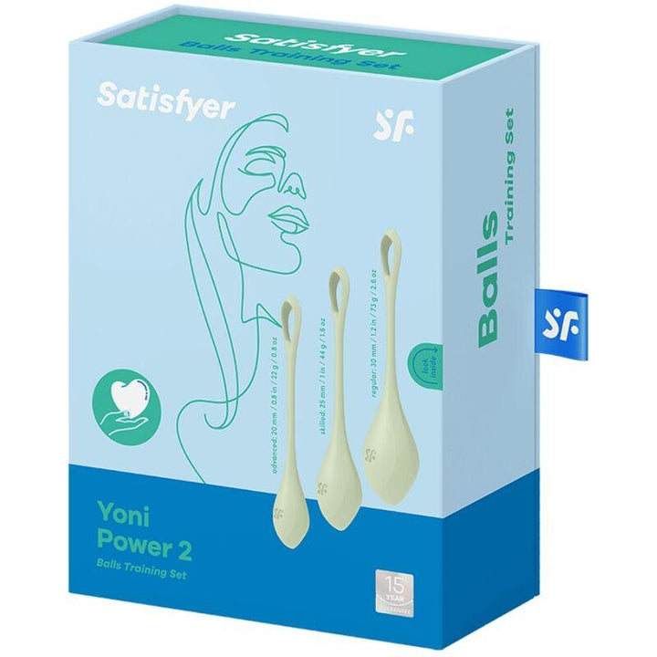 SATISFYER - YONI POWER - TRAININGSSET GRÜN - INTIM SPACE Online Sexshop