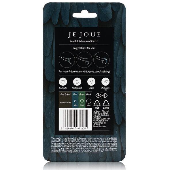 JE JOUE - BLAUER SILIKONRING - MINIMALE STRANGULATION - INTIM SPACE Online Sexshop