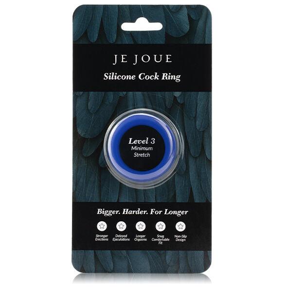 JE JOUE - BLAUER SILIKONRING - MINIMALE STRANGULATION - INTIM SPACE Online Sexshop