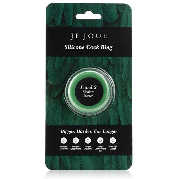 JE JOUE - GRÜNER SILIKONRING - MITTLERE CHOKE - INTIM SPACE Online Sexshop