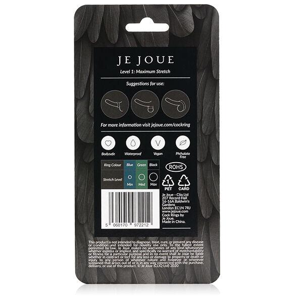 JE JOUE - MAXIMALER STRETCH-COCKRING AUS SILIKON - SCHWARZ - INTIM SPACE Online Sexshop