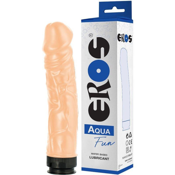 EROS - AQUA FUN DILDO UND SCHMIERMITTEL AUF WASSERBASIS - INTIM SPACE Online Sexshop