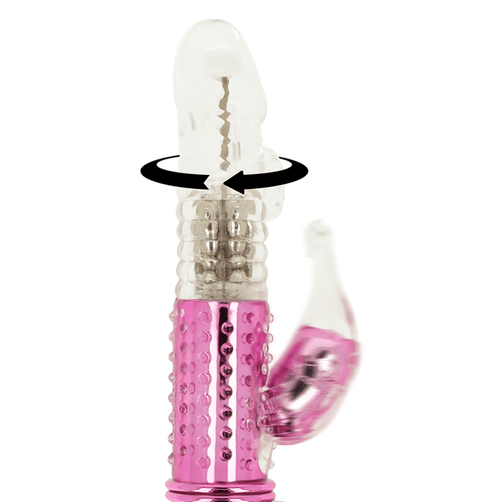 OHMAMA - VIBRATOR MIT ROTATIONSFUNKTION UND KLITORISTIMULATOR - INTIM SPACE Online Sexshop