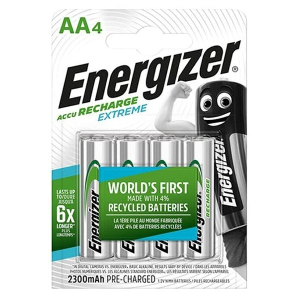 ENERGIZER - EXTREME WIEDERAUFLADBARE BATTERIE HR6 AA 2300 mAh - EINHEIT - INTIM SPACE Online Sexshop