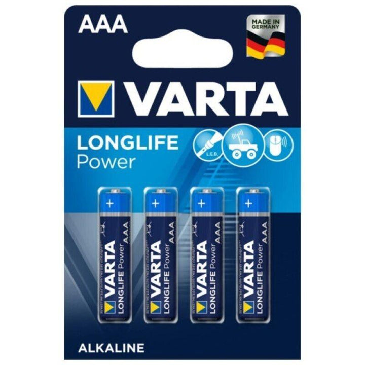 VARTA - LONGLIFE POWER ALKALIBATTERIE AAA LR03 - EINHEIT - INTIM SPACE Online Sexshop