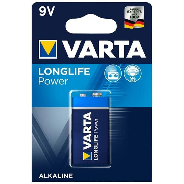 VARTA - LONGLIFE POWER ALKALIBATTERIE 9V LR61 - EINHEIT - INTIM SPACE Online Sexshop