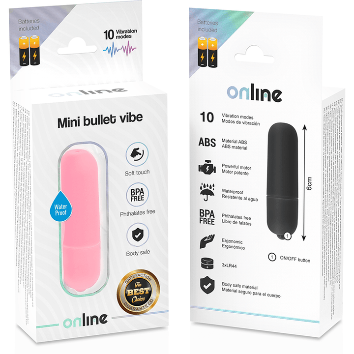 ONLINE - MINI ROSA VIBRATIONSKUGEL - INTIM SPACE Online Sexshop