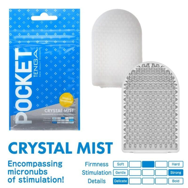 TENGA - CRYSTAL MIST POCKET MASTURBADOR - INTIM SPACE Online Sexshop