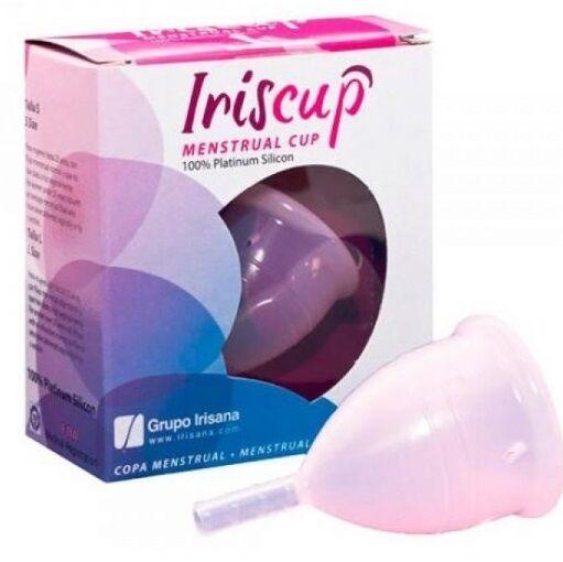 IRISCUP - KLEINER ROSA MONATSBECHER - + KOSTENLOSER STERILISATORBEUTEL - INTIM SPACE Online Sexshop