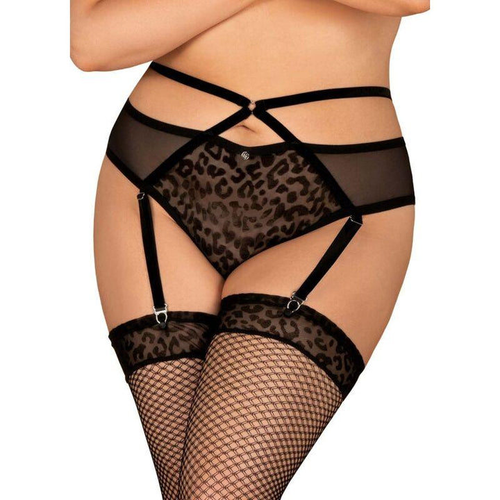 OBSESSIVE - JAGUERIA STRUMPFGÜRTEL 4XL/5XL - INTIM SPACE Online Sexshop