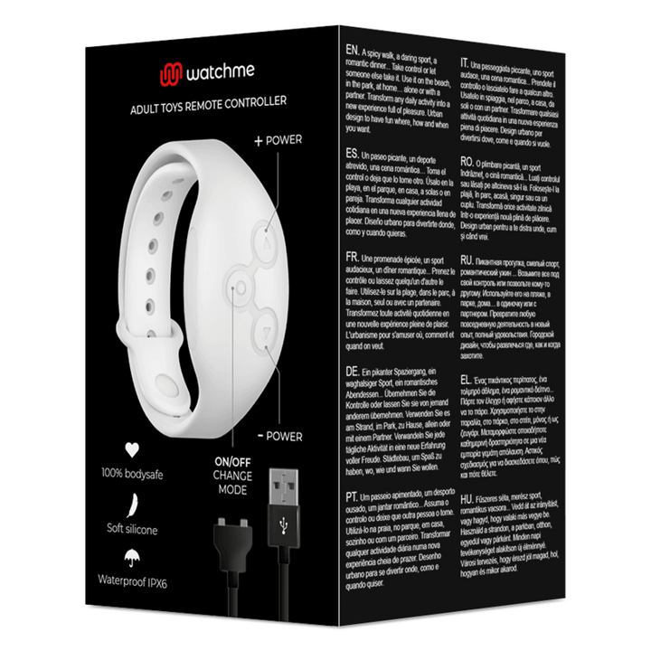 WATCHME - DRAHTLOSE TECHNOLOGIE-FERNBEDIENUNGSUHR AUS JET UND KUPFER - INTIM SPACE Online Sexshop