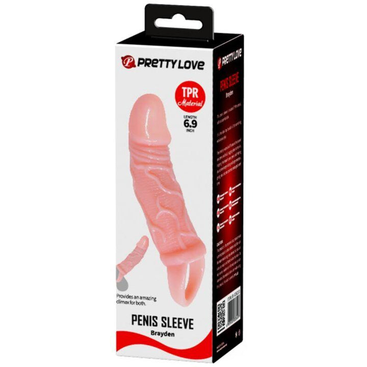 BAILE - PENISVERLNGERUNGSHÜLLE MIT GURT FÜR HODEN 13.5 CM - INTIM SPACE Online Sexshop