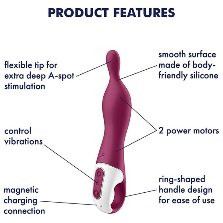 SATISFYER - AMAZING - ASPOT VIBRATOR BEERE - INTIM SPACE Online Sexshop