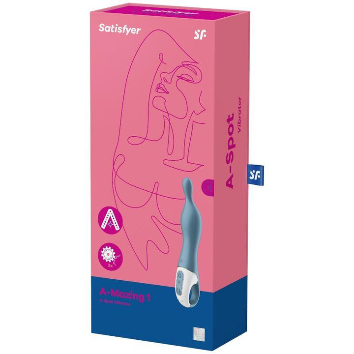 SATISFYER - AMAZING - ASPOT VIBRATOR BLAU - INTIM SPACE Online Sexshop