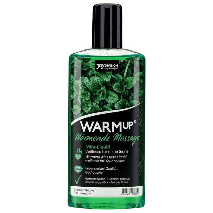 JOYDIVISION - WARMUP WÄRMENDES MASSAGEGEL MINT 150 ML - INTIM SPACE Online Sexshop