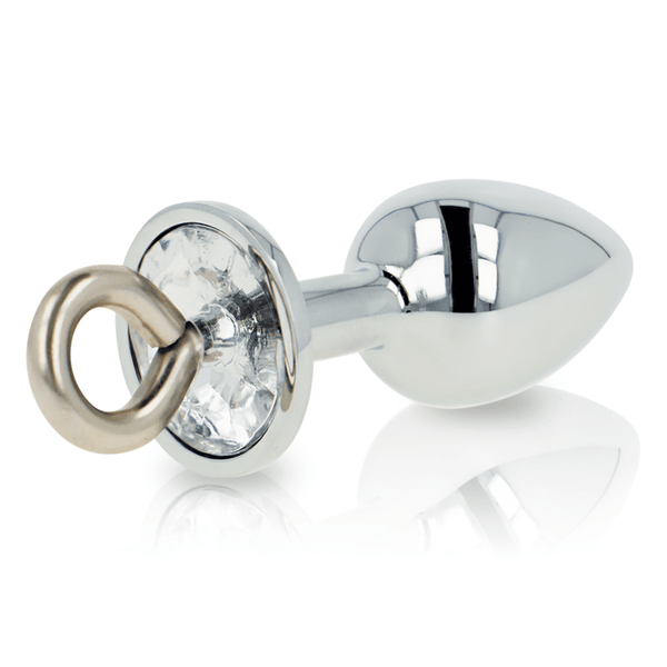 OHMAMA FETISH METALL BUTT PLUG MIT RING - INTIM SPACE Online Sexshop