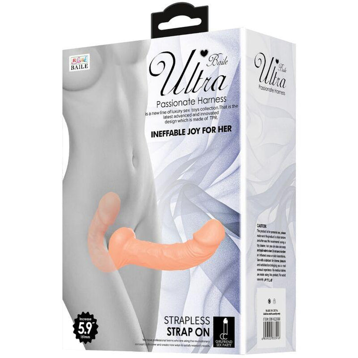 BAILE - ULTRA LEIDENSCHAFTLICHER GURTDILDO MIT GURT OHNE UNTERSTÜTZUNG - INTIM SPACE Online Sexshop