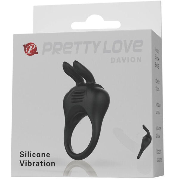 PRETTY LOVE - DAVION RABBIT VIBRATOR RING - INTIM SPACE Online Sexshop