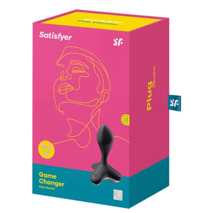 SATISFYER - GAME CHANGER PLUG VIBRATOR ROSA - INTIM SPACE Online Sexshop