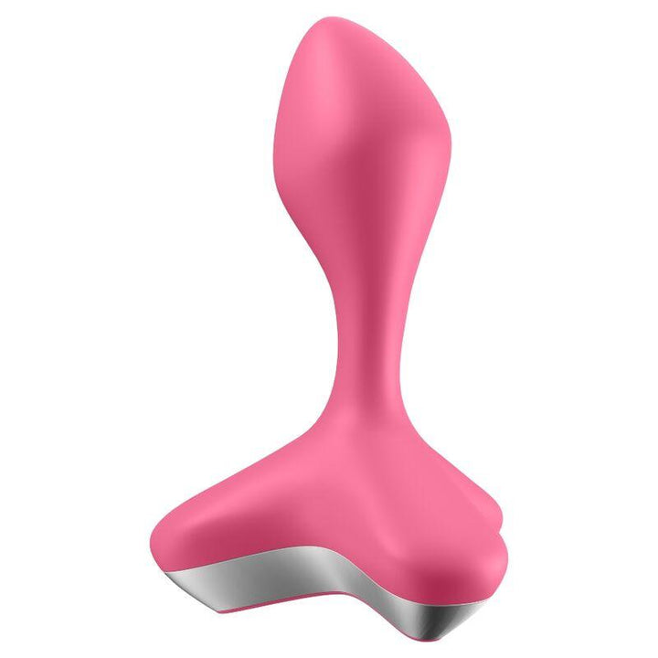 SATISFYER - GAME CHANGER PLUG VIBRATOR ROSA - INTIM SPACE Online Sexshop