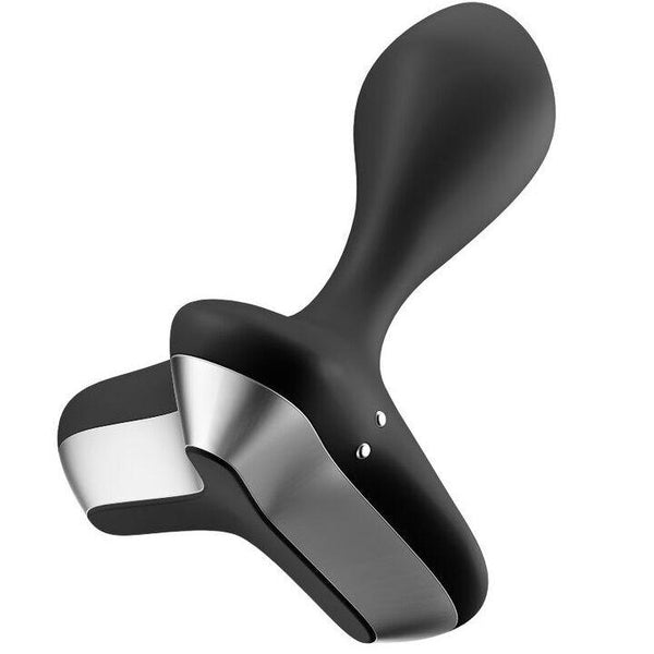 SATISFYER - GAME CHANGER PLUG VIBRATOR SCHWARZ - INTIM SPACE Online Sexshop