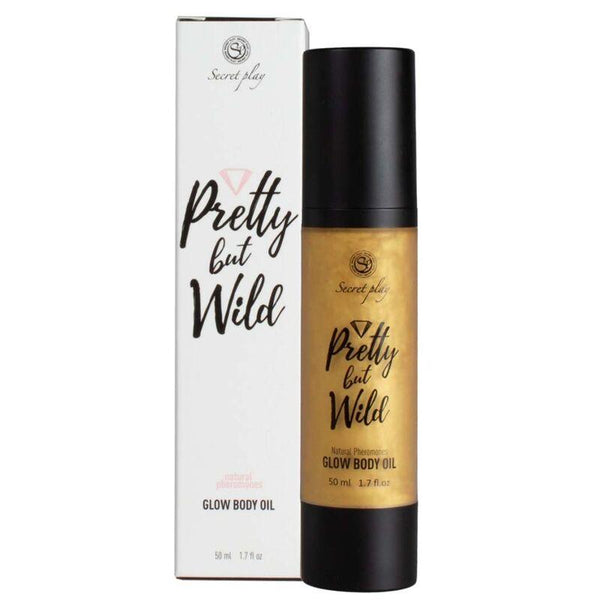 SECRETPLAY - PRETTY ABER WILD GLOW KÖRPERÖL 50 ML - INTIM SPACE Online Sexshop