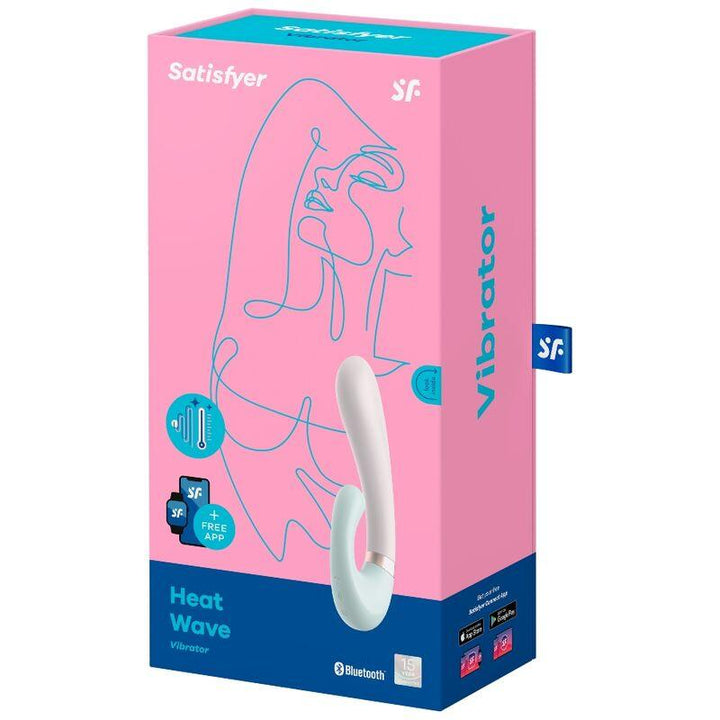 SATISFYER - HEAT WAVE VIBRATOR APP WEISS - INTIM SPACE Online Sexshop