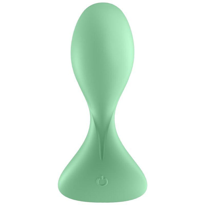 SATISFYER - TRENDSETTER VIBRATIONSPLUGAPP GRÜN - INTIM SPACE Online Sexshop