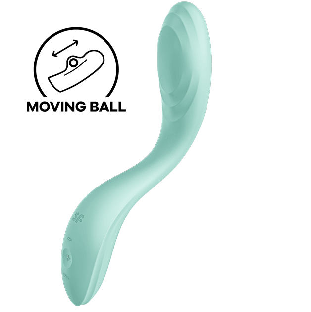 SATISFYER - RRROLLING PLEASURE GSPOT VIBRATOR GRÜN - INTIM SPACE Online Sexshop