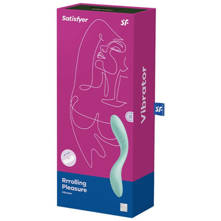 SATISFYER - RRROLLING PLEASURE GSPOT VIBRATOR GRÜN - INTIM SPACE Online Sexshop