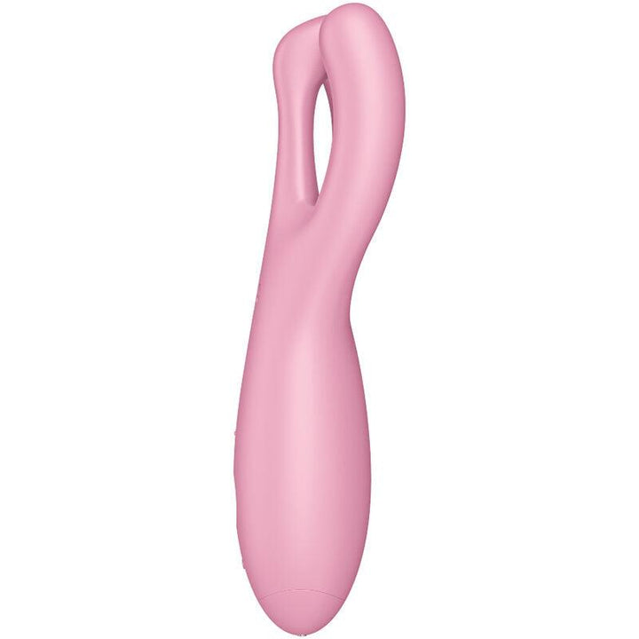 SATISFYER - THREESOME - VIBRATORAPP ROSA - INTIM SPACE Online Sexshop