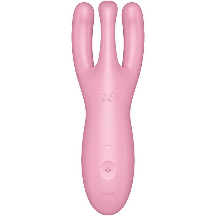 SATISFYER - THREESOME - VIBRATORAPP ROSA - INTIM SPACE Online Sexshop