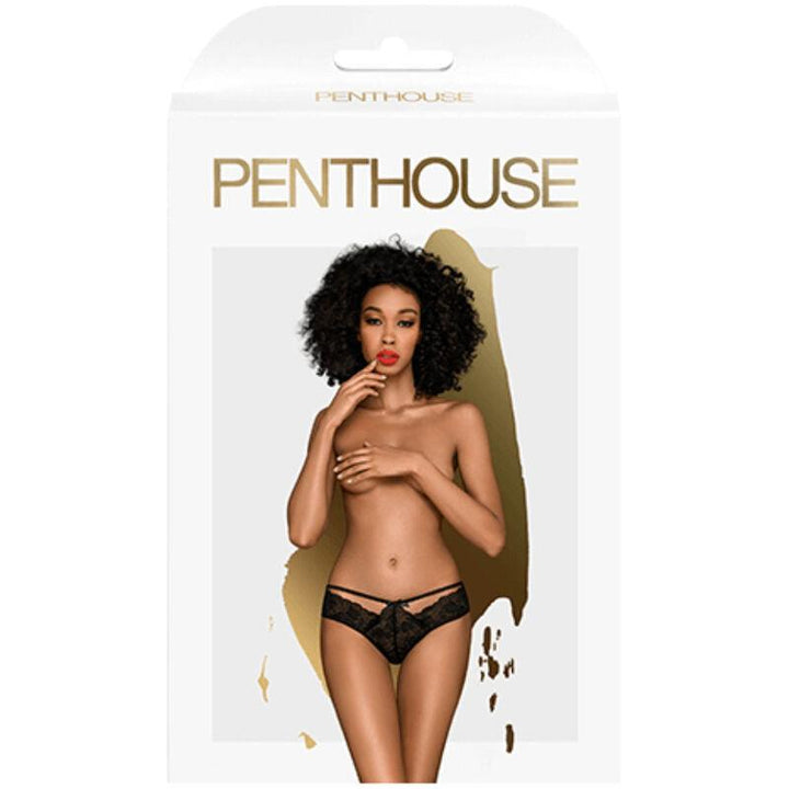 PENTHOUSE - ADORE ME PANTIES SCHWARZ S/M - INTIM SPACE Online Sexshop