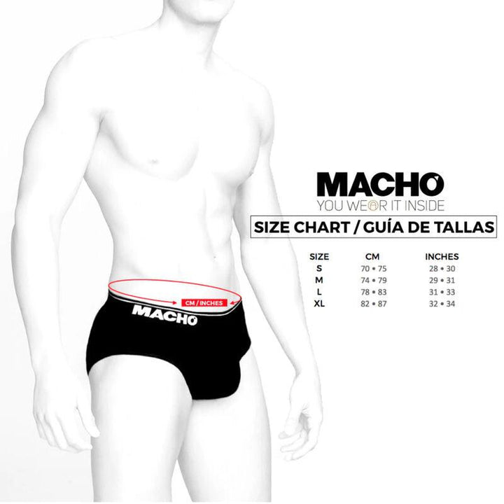 MACHO - MS24A KURZE UNTERHOSE DUNKELGELB L - INTIM SPACE Online Sexshop