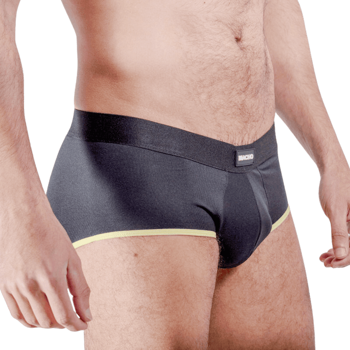 MACHO - MS24A KURZE UNTERHOSE DUNKELGELB L - INTIM SPACE Online Sexshop