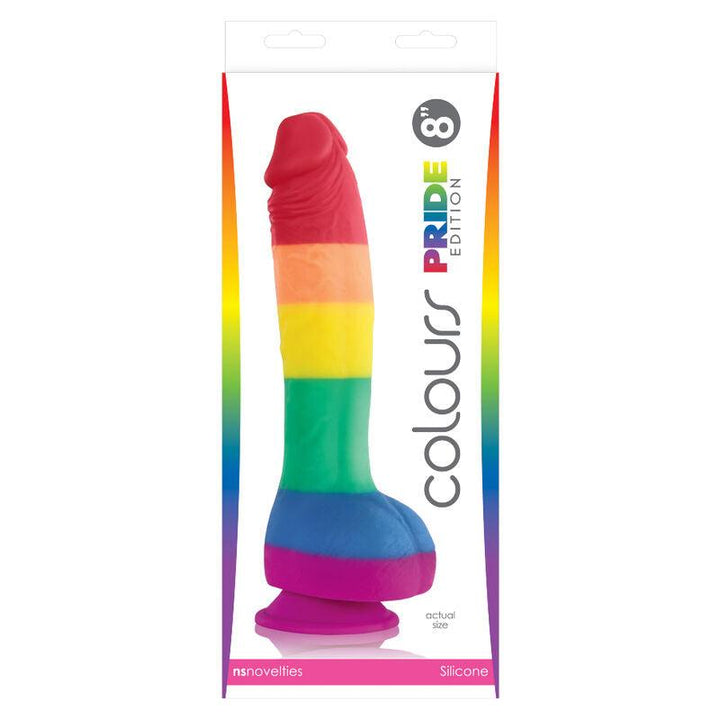 PRIDE - LGBT FLAG DILDO 19 CM - INTIM SPACE Online Sexshop