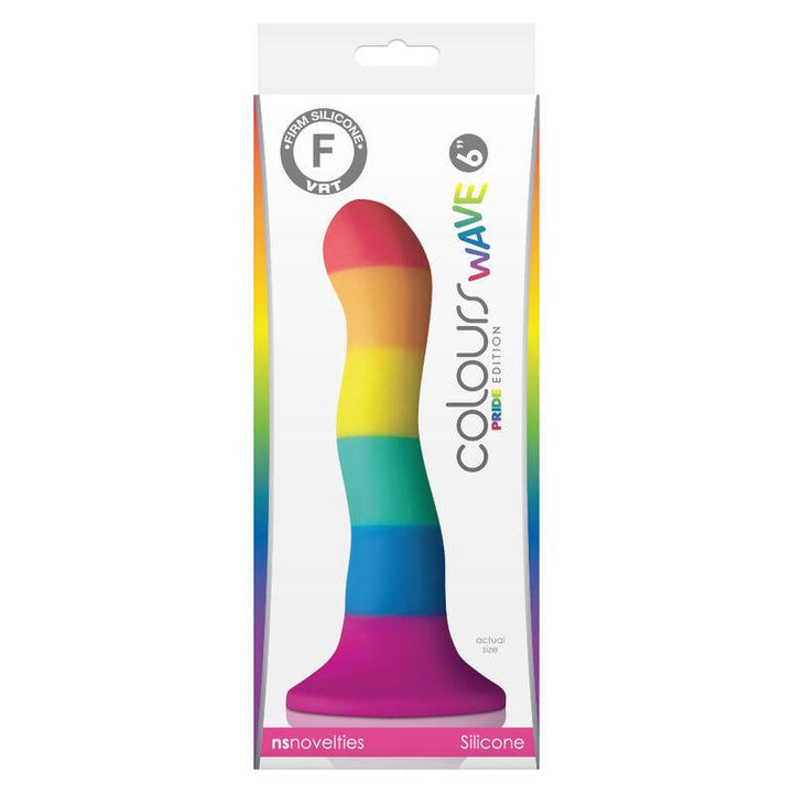 PRIDE - LGBT FLAGGE DILDO WELLE 17 CM - INTIM SPACE Online Sexshop