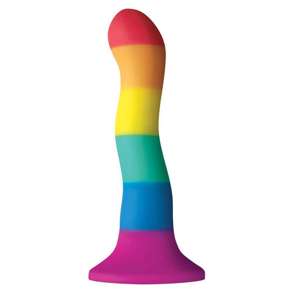 PRIDE - LGBT FLAGGE DILDO WELLE 17 CM - INTIM SPACE Online Sexshop