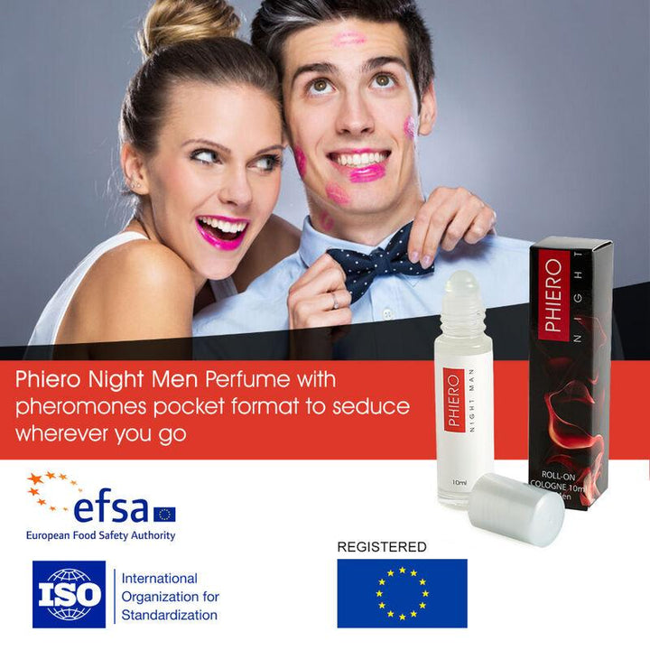 500 COSMETICS - PHIERO NIGHT MAN PARFUM PHEROMONE FÜR MÄNNER MIT ROLL-ON - INTIM SPACE Online Sexshop