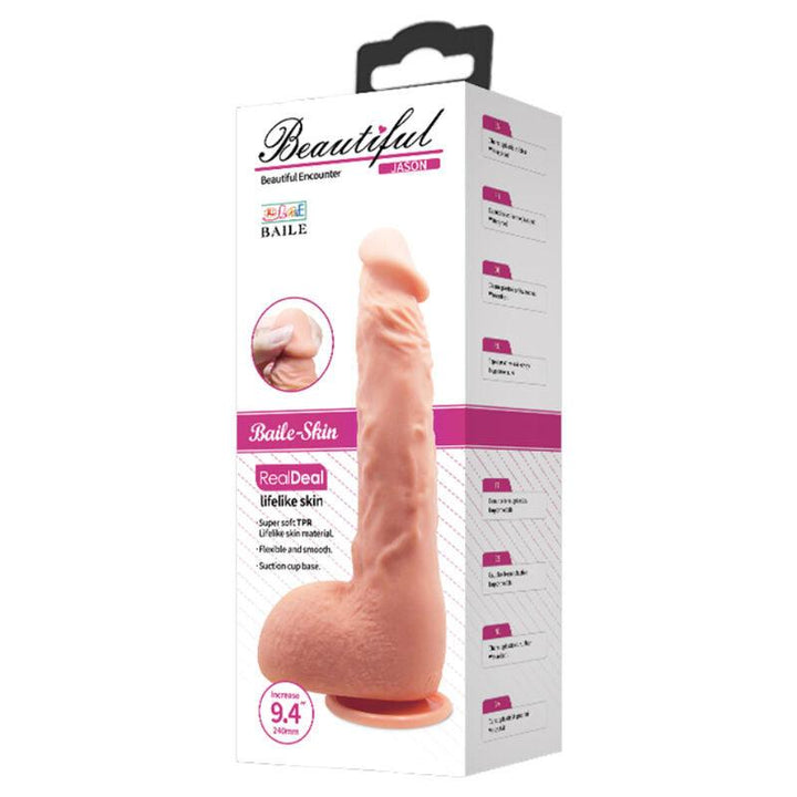 BAILE - REALISTISCHER DILDO JASON NATUR 24 CM - INTIM SPACE Online Sexshop