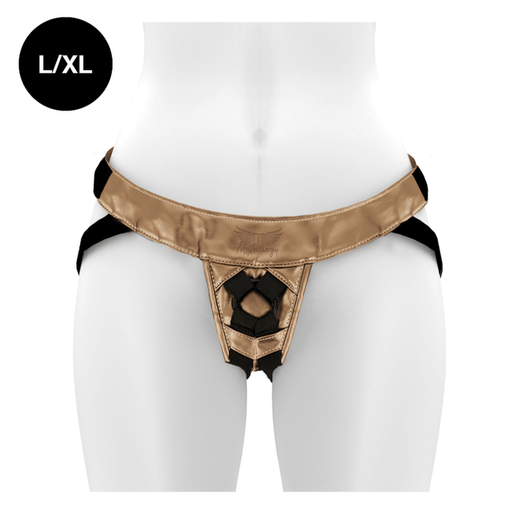 MYTHOLOGY -FANTASY-GESCHIRR - BRONZEGESCHIRR L/XL - INTIM SPACE Online Sexshop